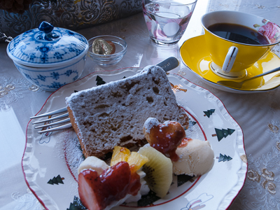 コーヒー+シフォン