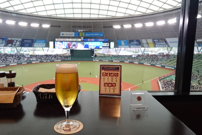 今年もメットライフドームのネット裏スペシャルシートで 西武ｘ楽天 オープン戦を観戦してきたっ As Usual