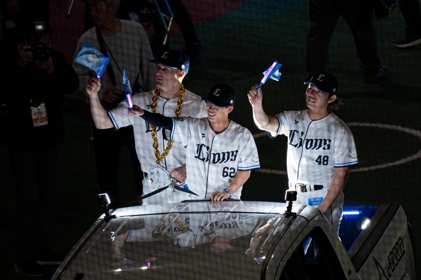 6/11交流戦西武vs阪神ネット裏エグゼクティブシート1塁側