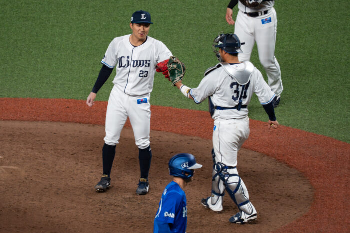 西武勝利!