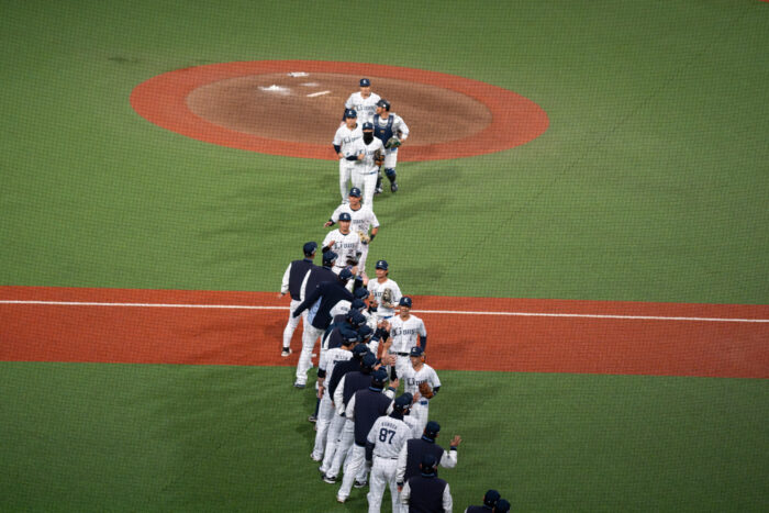 西武勝利!
