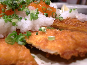 おろしチキンカツ定食