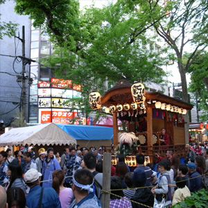 くらやみ祭り＠大国魂神社～欅並木