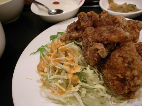 唐揚げ定食