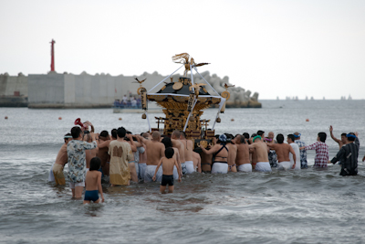 腰越小動神社天王祭