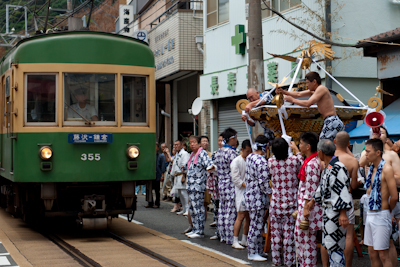 腰越小動神社天王祭
