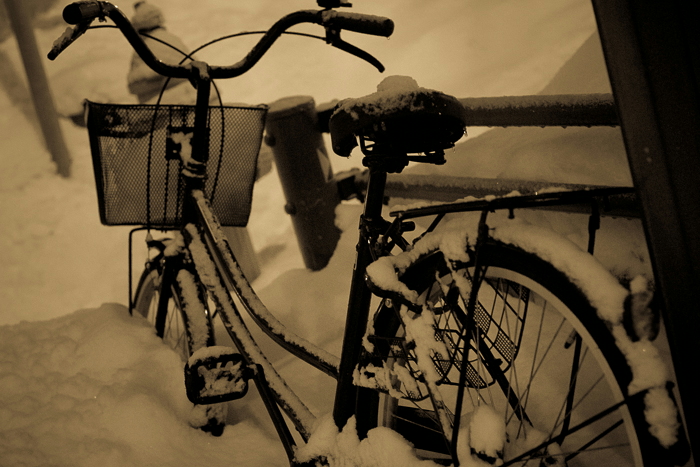 雪ケッタマシーン