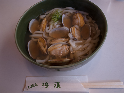 あさりうどん