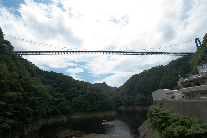 高さも長さも本州一！！「竜神大吊橋」