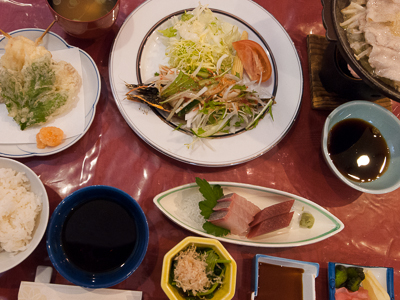 夕食