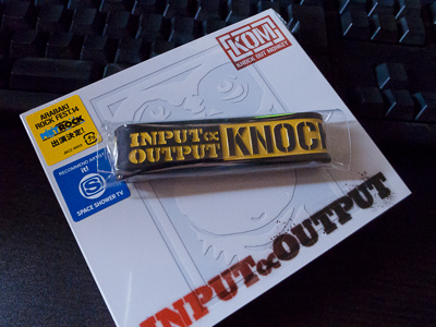 KNOCK OUT MONKEY「INPUT ∝ OUTPUT」(2月26日発売)をフラゲってきた。