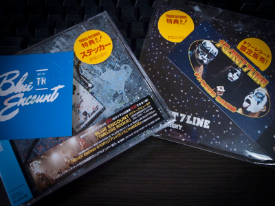BLUE ENCOUNT「TIMELESS ROOKIE」(9月10日発売)と、SECRET 7 LINE「THE LAST NIGHT」(9月10日発売)を買ってきたっ！