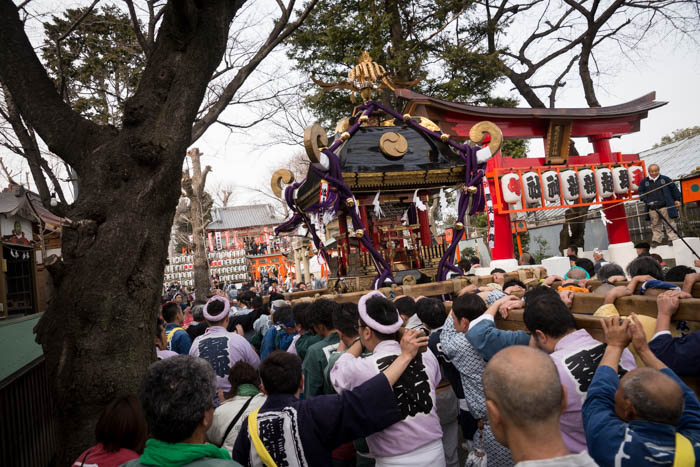 塚越稲荷 初午祭