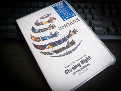 the HIATUS「Keeper Of The Flame Tour 2014  Closing Night 日本武道館」(6月24日発売)が届いたっ！