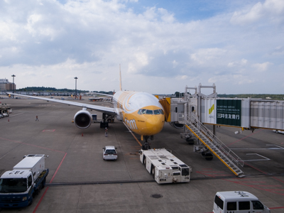 SCOOT(LCC)で行く台湾の旅。移動日。飛行機+バス+高鐵(台湾台中1日目)