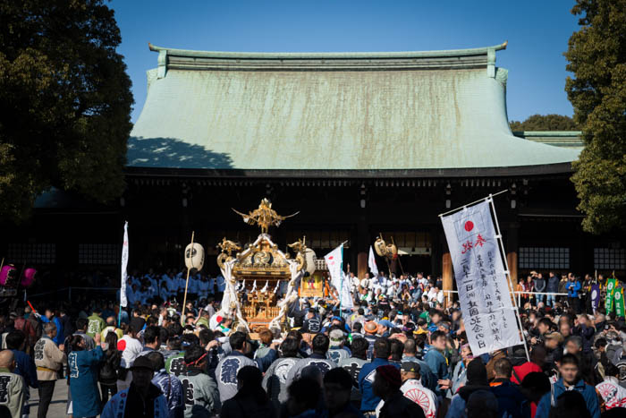 紀元祭(建国祭)[2016]の神輿渡御を見に明治神宮へ行ってきたっ！