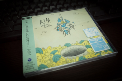 04 Limited Sazabys「AIM」(6月1日発売)が届いたっ！