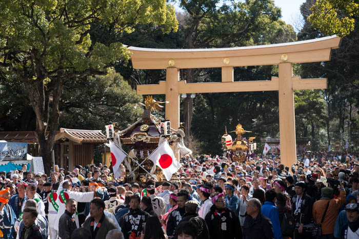 建国祭(紀元祭)[2017]の神輿渡御を明治神宮で見てきたっ！