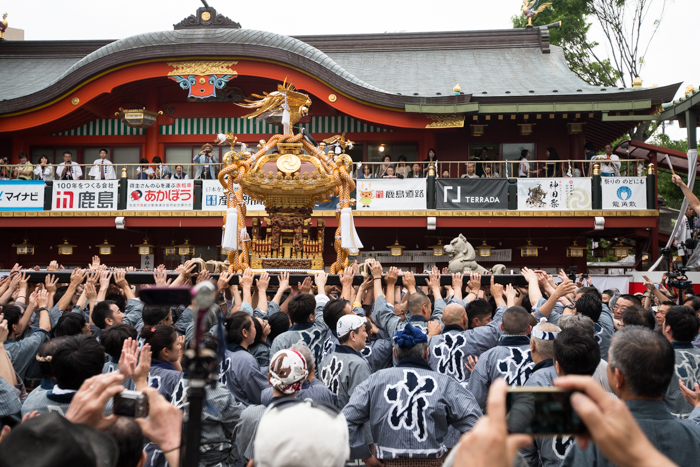 神田祭に宮入を見に行ってきましたっ！