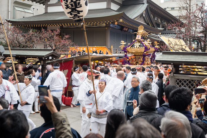 湯島天神「梅まつり」
