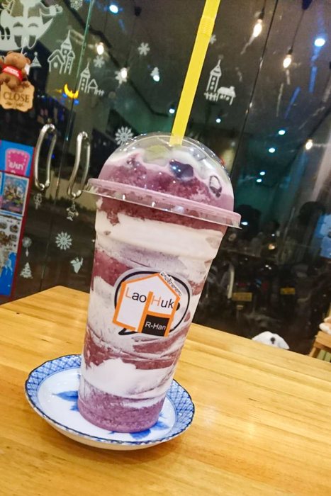 フローズンブルーベリージュース