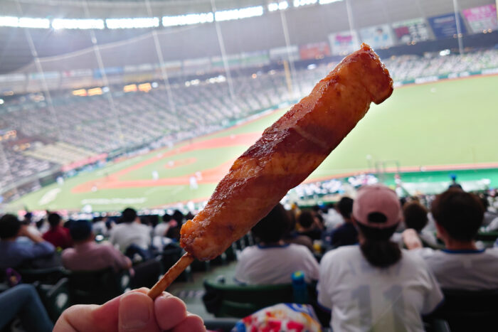 肉巻きおにぎり棒