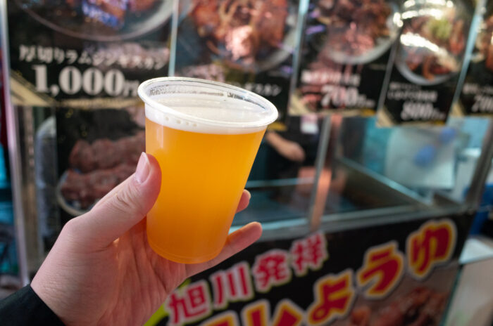 大雪地ビール