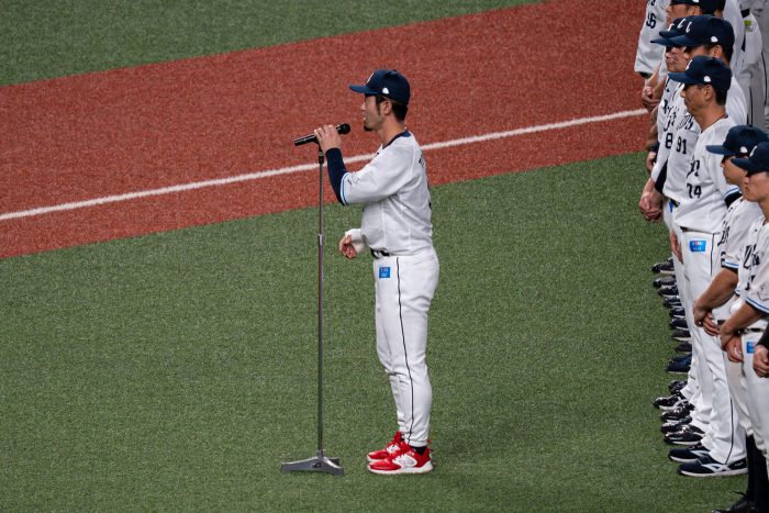 外崎選手会長