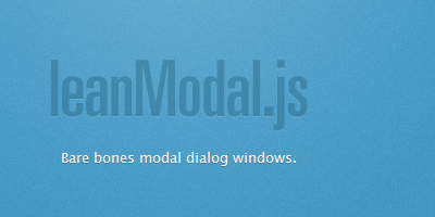 leanModal.jsをAjax対応にしてみる(Ajaxで取得したhtmlを表示)
