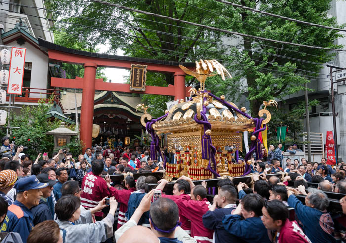 三崎神社例大祭で宮入りを見てきましたっ！