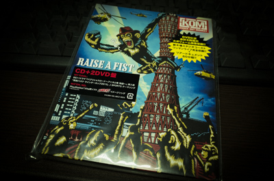 KNOCK OUT MONKEY「RAISE A FIST」(1月6日発売)が届いたっ！