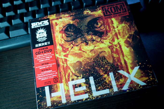 KNOCK OUT MONKEY「HELIX」(7月5日発売)が届いたっ！