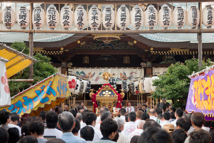 湯島天満宮大祭で神輿を見てきたっ！