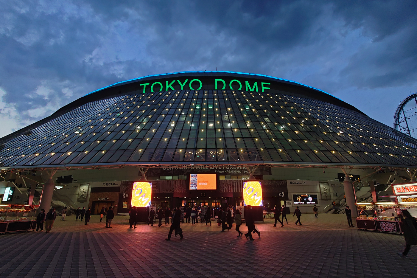 西武ｘ巨人(オープン戦)を東京ドームで観戦してきたっ！