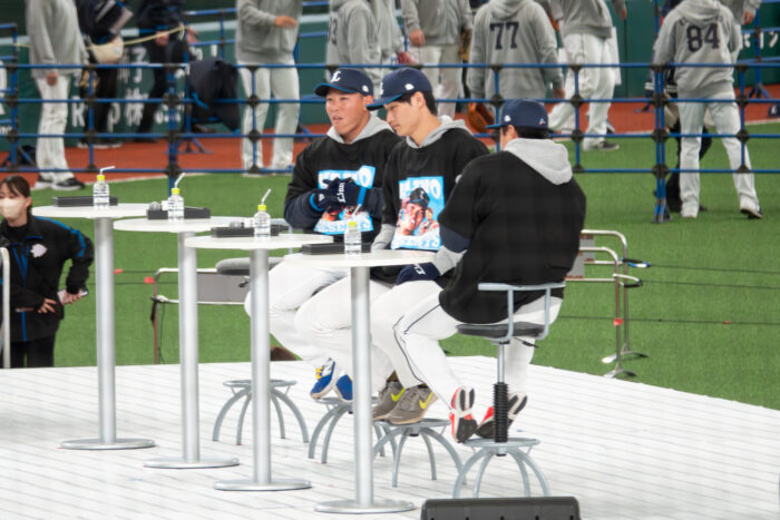 甲斐野央投手プレゼンツステージ