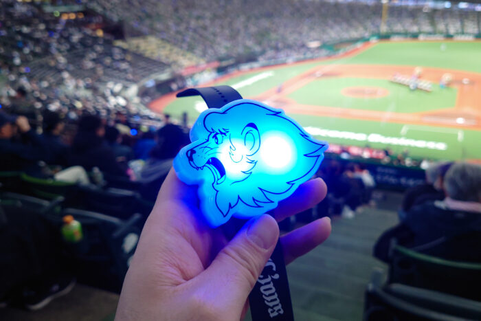 ブレスレット型ライト(無線制御式)